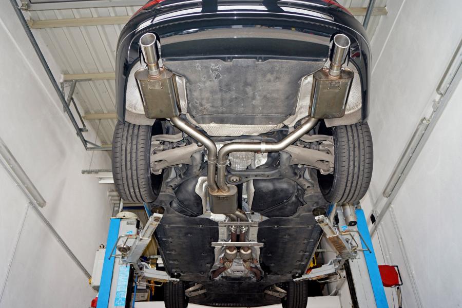 Днище и подвеска Audi A8 by Senner Tuning (D4) 2014 года  (фото 6 из 6)